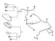 Toyota Highlander Antenna Cable Diagram - 86101-0EE70