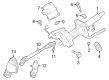 2023 Toyota GR Corolla Steering Shaft Diagram - 45260-76030