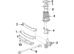 Toyota Camry Rear Crossmember Diagram - 51206-32010