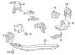 1998 Toyota RAV4 Engine Mount Diagram - 51204-42013