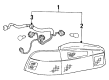 1992 Toyota Paseo Tail Light Diagram - 81550-16450