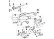 1991 Toyota Celica Door Lock Cylinder Diagram - 69005-2B050