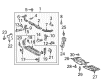 Scion tC Radiator Support Diagram - 53201-21061