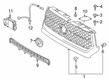 2019 Toyota Tacoma Emblem Diagram - 53141-71010