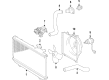 1998 Toyota Camry Cooling Fan Assembly Diagram - 16361-74060