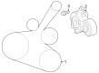 Toyota Highlander Drive Belt Diagram - 90916-A2030