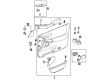 1997 Toyota Avalon Armrest Diagram - 74210-AC010-E1