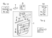 2015 Toyota Venza Car Speakers Diagram - 86160-AC450