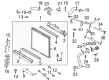 Scion Radiator Diagram - 16400-21121