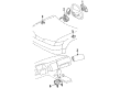 1993 Toyota Corolla Air Bag Control Module Diagram - 89170-12010