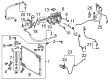 Toyota Yaris A/C Expansion Valve Diagram - 88515-08140