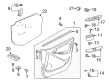 Toyota Echo Door Seal Diagram - 68171-52081