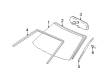 2001 Toyota Sienna Car Mirror Diagram - 87810-08010