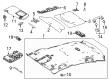 Toyota Mirai Dome Light Diagram - 81260-62070-B0