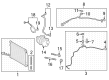 2023 Toyota Crown A/C Hose Diagram - 88710-30B20