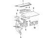 1990 Toyota Supra Car Speakers Diagram - 86150-14081