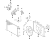 2023 Toyota Corolla Fan Shroud Diagram - 16711-37150