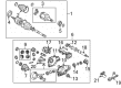 2021 Toyota Tundra CV Boot Diagram - 04437-0C020