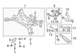 2013 Scion FR-S Rear Crossmember Diagram - SU003-10927