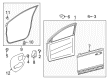 Toyota RAV4 Ignition Lock Cylinder Diagram - 69005-42580