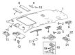 Toyota RAV4 Dome Light Diagram - 81208-42211-B0