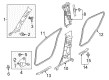 2017 Toyota Yaris iA Door Seal Diagram - 62311-WB002