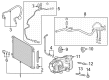 Toyota Grand Highlander A/C Hose Diagram - 88710-0EB40