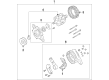 Scion Alternator Case Kit Diagram - SU003-00490