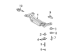 2001 Toyota Highlander Crossmember Bushing Diagram - 52271-0E021