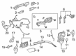 2021 Toyota Avalon Door Handle Diagram - 69210-06100-C5