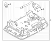 Toyota Venza Dome Light Diagram - 81208-48400