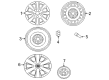 Toyota Spare Wheel Diagram - 4261A-06020