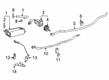 Toyota RAV4 Fuel Line Clamps Diagram - 77285-0R090