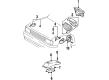 1995 Toyota T100 Air Bag Control Module Diagram - 89170-34022