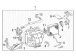 2006 Toyota Land Cruiser Ambient Temperature Sensor Diagram - 88625-47011