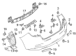 Toyota Yaris iA Bumper Diagram - 52159-WB003