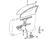 1997 Toyota Paseo Window Run Diagram - 68141-16240