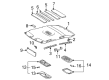 Toyota Corolla Dome Light Diagram - 81240-12090-E0