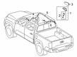 2020 Toyota Tacoma Antenna Cable Diagram - 86101-04120