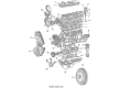 Toyota Celica Timing Cover Gasket Diagram - 11328-88360