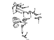 1987 Toyota Pickup Power Steering Control Valve Diagram - 44120-35061