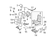 2010 Toyota Highlander Seat Cover Diagram - 71078-0E100-B1