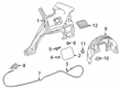 2023 Toyota RAV4 Fuel Door Release Cable Diagram - 77035-0R060