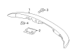 2014 Toyota Yaris Spoiler Diagram - 76085-52190-C0