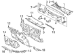 2016 Toyota Corolla Dash Panels Diagram - 55101-02A01