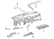 2023 Toyota Sienna Glove Box Diagram - 55045-08040-B0