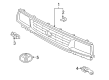 1996 Toyota Tacoma Grille Diagram - 53100-35290