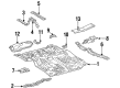 Toyota T100 Front Cross-Member Diagram - 57452-34020