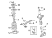 2001 Toyota Solara Coil Springs Diagram - 48131-AA050