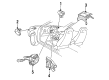 1995 Toyota Paseo Air Bag Control Module Diagram - 89170-16010